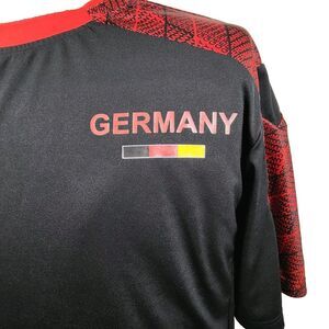 Umbro Germany Jersey Shirt Mens‎ Large L Black Athletic Fit International 2008